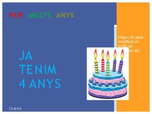 Fem 4 Anys, Novembre