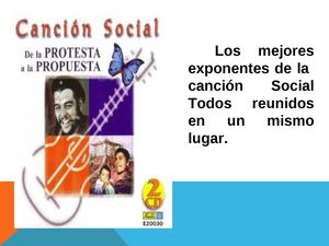 Mejores Compositores Canción protesta