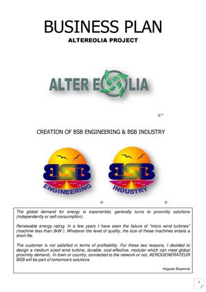 AlterEolia Project (English)