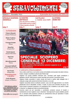 Bollettino Filctem - Numero 1°