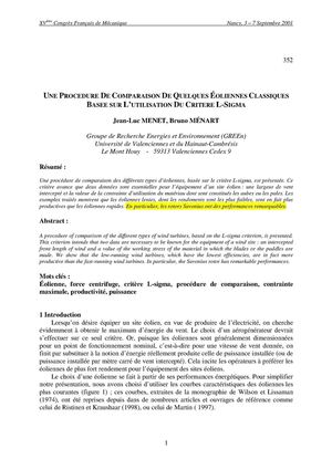 Comparaison Hawt Et Vawt