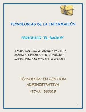 Periodico El Backup