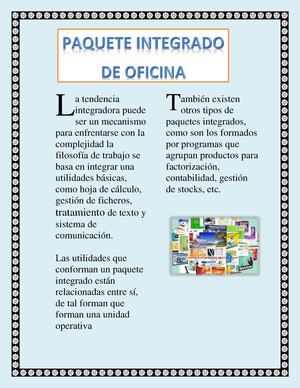 Paquetes Integrados