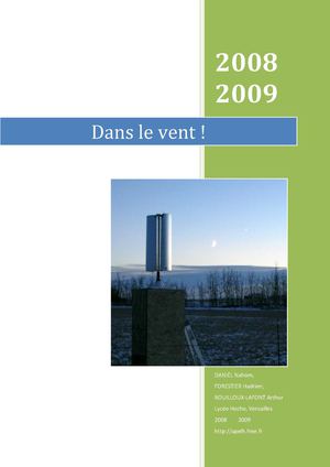 Dans le vent ! l'éolienne Savonius