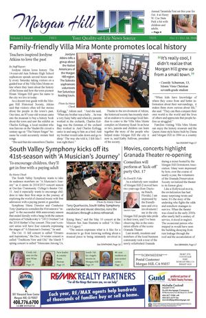 Morgan Hill Live Volume 2, Issue 8, Oct 1-13, 2014