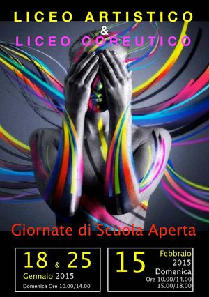 Locandina Liceo Artistico Coreutico Chieti