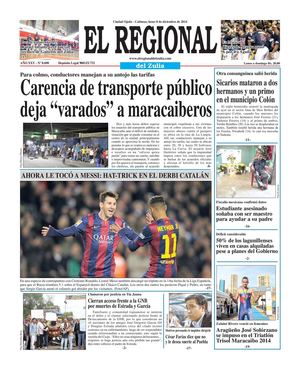 El Regional del Zulia 08 -12 -2014