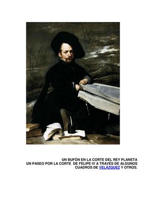 Un Bufon En La Corte Del Rey Planeta