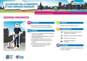 Fiche Métier : Agent(e) machiniste