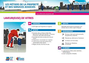 Fiche Métier : Laveur(se) de vitres