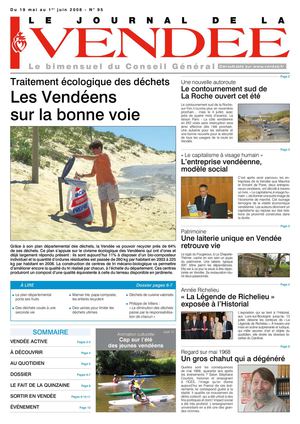 Journal de la Vendée n°95 - du 19 mai au 1er juin 2008
