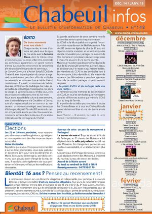 Chabeuil Infos 148 (déc/janv)