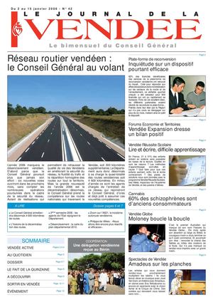 Journal de la Vendée n°42 - du 2 au 15 janvier 2006