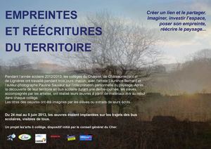 En chemin... Empreintes et réécritures du territoire.
