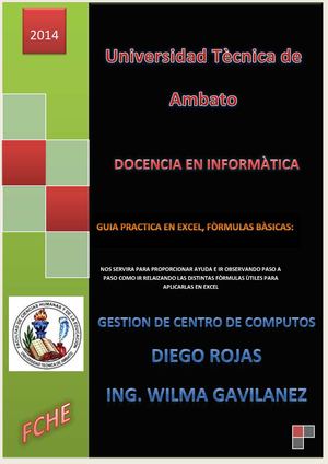 Producto 2 De Gestion De Centro De Computos