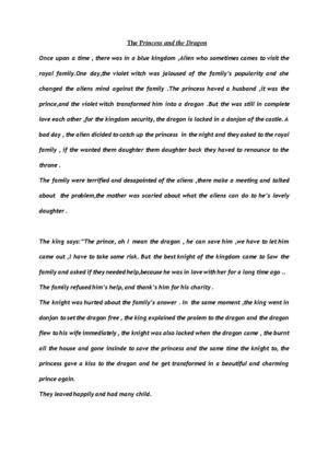 The Princess And The Dragon 2