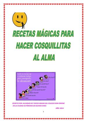 Recetas Mágicas