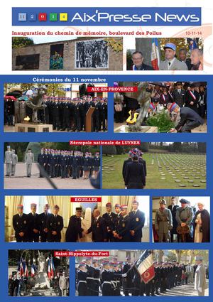 Aix Presse News Novembre 2014