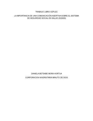 La Importancia De Una Comunicación Asertiva Sobre El Sistema De Seguridad Social En Salud