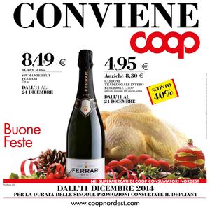 Volantino Coop Emilia Romanga Nord Est Dal 11 Al 31 Dicembre