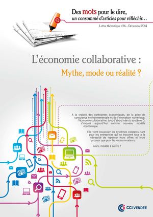 Lettre Thematique n ° 16 - L'économie collaborative : Mythe, mode ou réalité ?