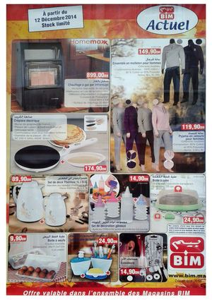 catalogue Bim maroc su 12 Decembre 2014