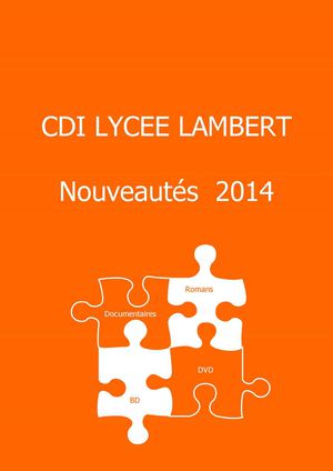 Nouveautés 2014