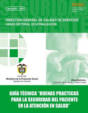Guía Técnica De Buenas Prácticas En Seguridad Del Paciente