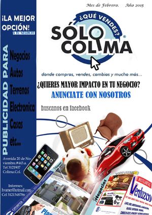 ¿Qué vendes? Sólo Colima