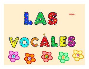 Las Vocales