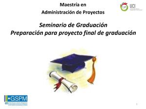 Seminario Graduación Semana 1