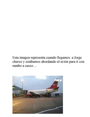 Historieta Del Viaje A Cusco