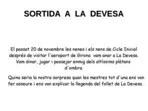 Sortida a la Devesa