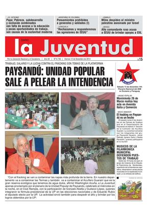 PAYSANDÚ: UNIDAD POPULAR SALE A PELEAR LA INTENDENCIA