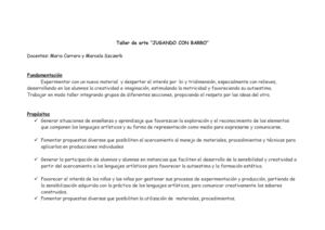 Jugando Con El Barro