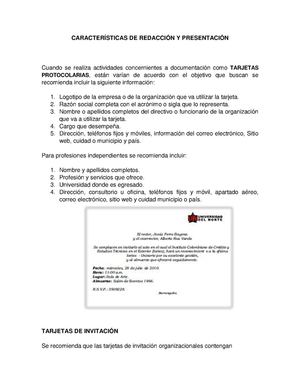 Características De Redacción Y Presentación2