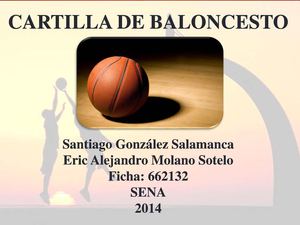 Cartilla Baloncesto