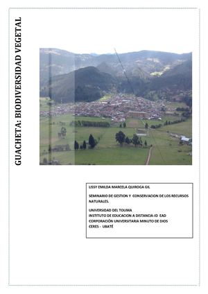 Resultados Proyecto Paramo De Rabanal