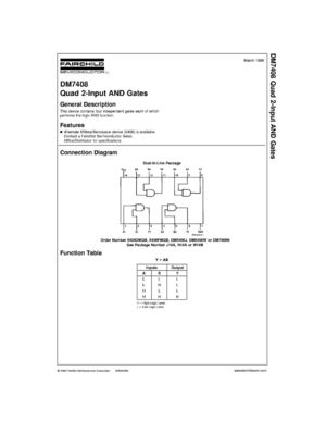 Datasheet - 74LS08