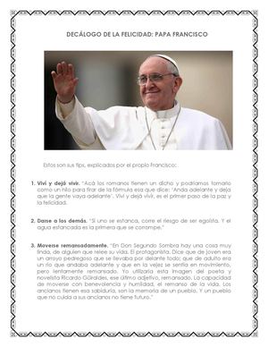 Decálogo De La Felicidad