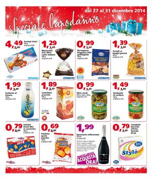 Volantino Eurospin Capodanno