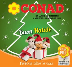 Volantino Conad Sardegna Dal 15 Al 26 Dicembre
