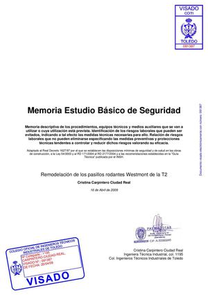 EBSS Pasillos Rodantes Visado