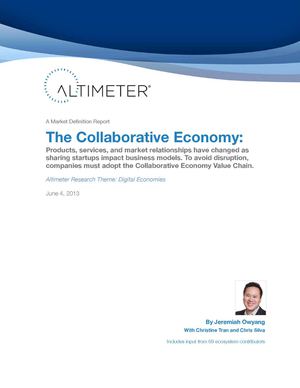 The Collaborative Economy