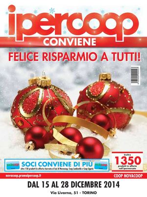 Volantino Iper Coop Piemonte Dal 15 Al 31 Dicembre