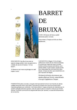 Barret De Bruixa