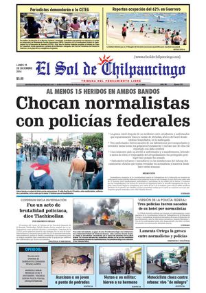 El Sol de Chilpancingo 15 Diciembre 2014