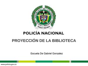 Bibliotecas De La Policia Nacional