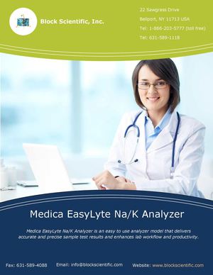 Medica EasyLyte Na/K Analyzer