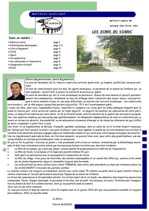 Écho du viaduc Automne 2012